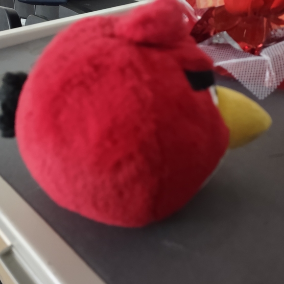 Rovio Red Angry Bird Plush Stuffed No Sound - Picture 5 of 9